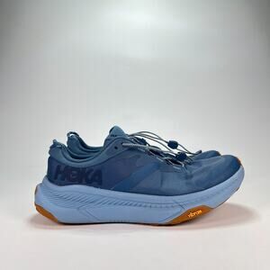 Hoka One One Transport Blue Lifestyle Walking Shoes 1123154 RLTL Womens Size 10B